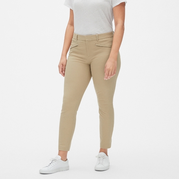 GAP Pants - Gap Ankle Skinny Pants Beige Size 10